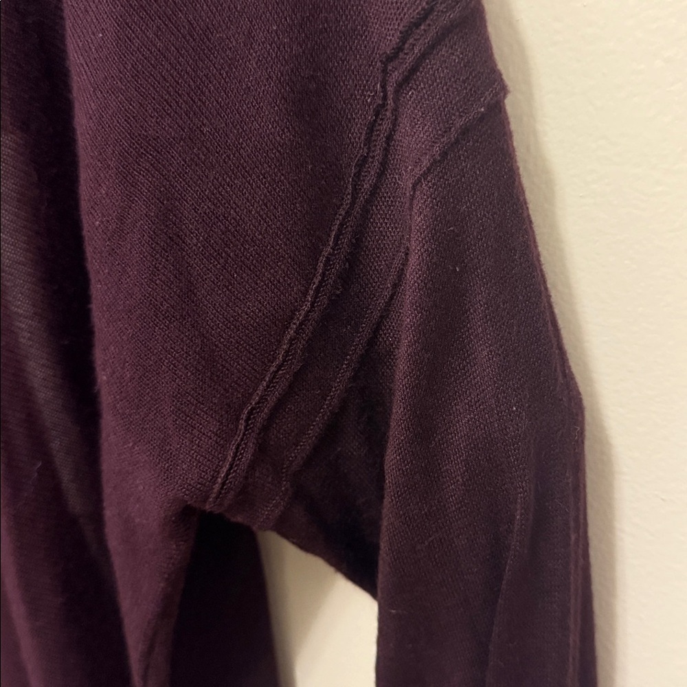 H&M Sheer Long Sleeve Brown Sweater - Picture 6 of 6